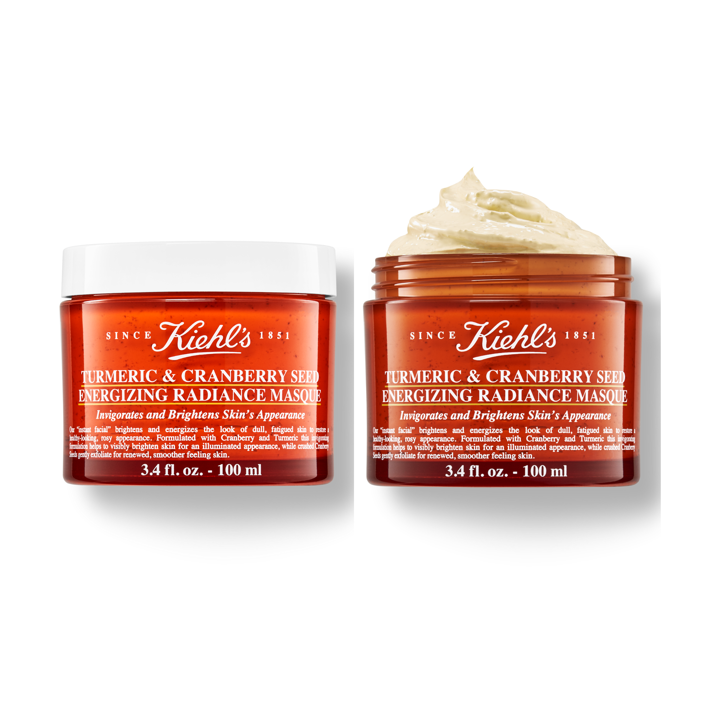 Kiehls Turmeric Cranberry Seed Energizing Radiance Mask 100$